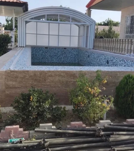 اجرای استخر در ویلا