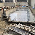 بتن ریزی استخر در چالوس