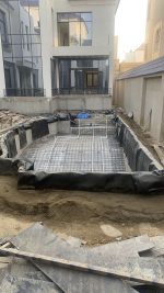 بتن ریزی استخر در چالوس - تصویر 2